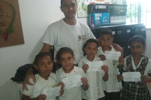 Equipo CORAJASO en plantaciones